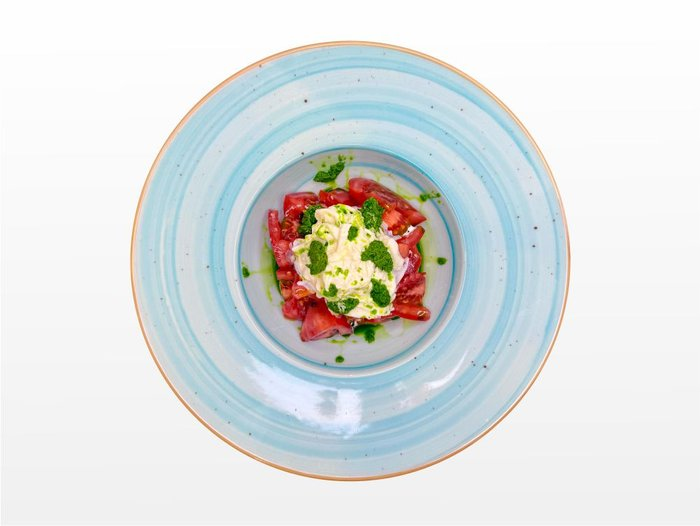 Салат "Страчателла с томатами"