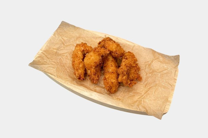 Стрипсы из куриного филе в темпуре