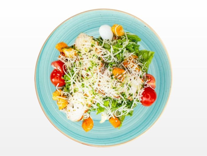 Салат "Цезарь с курицей"