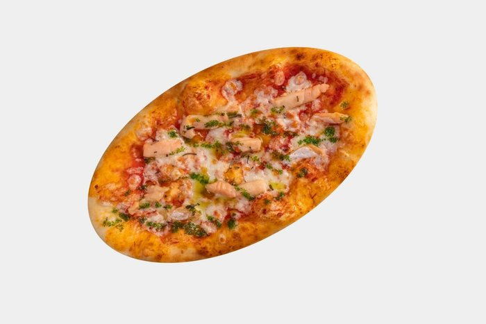 Фокаччини с лососем